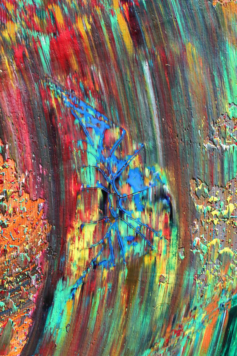 Original Abstract Expressionism Abstract Painting by Myron Kataran