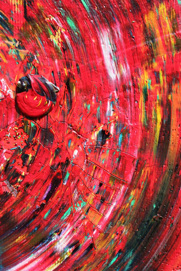 Original Abstract Expressionism Abstract Painting by Myron Kataran