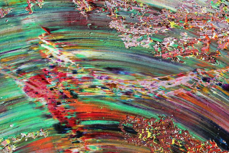 Original Abstract Expressionism Abstract Painting by Myron Kataran