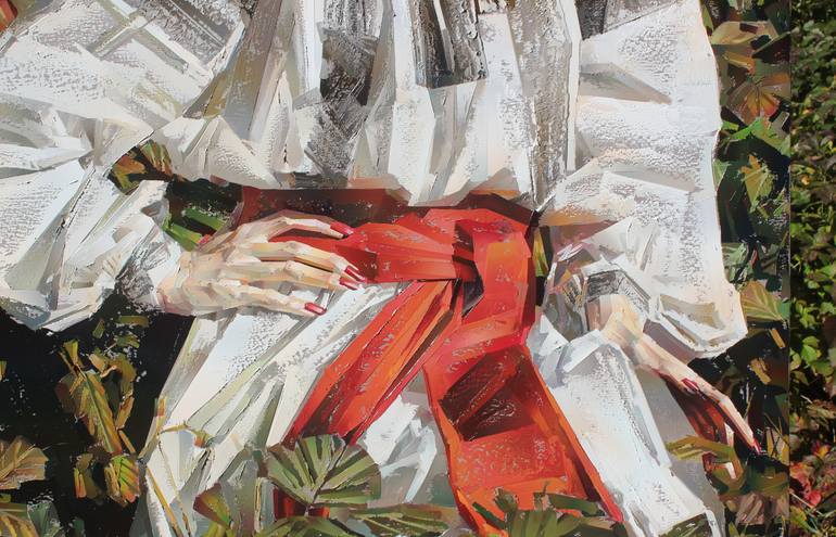 Original Conceptual Women Painting by Myron Kataran