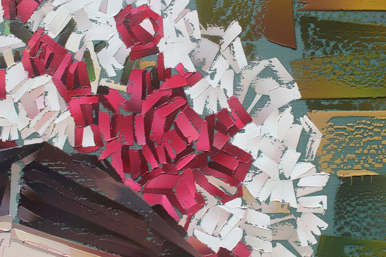 Original Conceptual Women Painting by Myron Kataran
