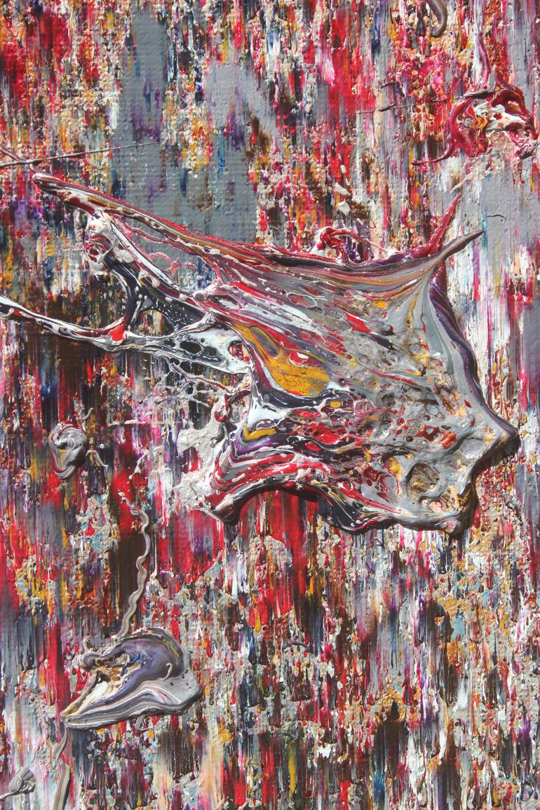 Original Abstract Painting by Myron Kataran