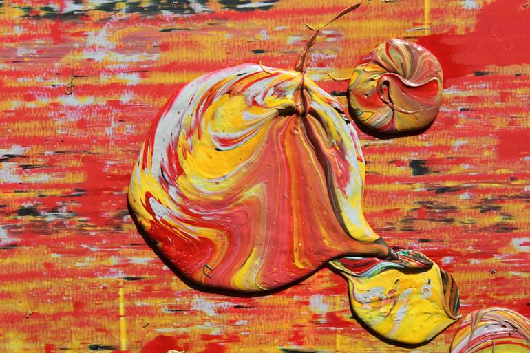 Original Conceptual Abstract Painting by Myron Kataran