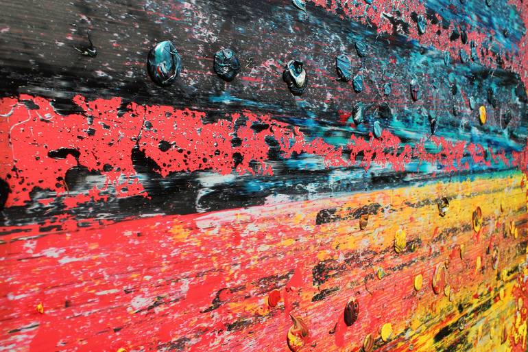 Original Conceptual Abstract Painting by Myron Kataran