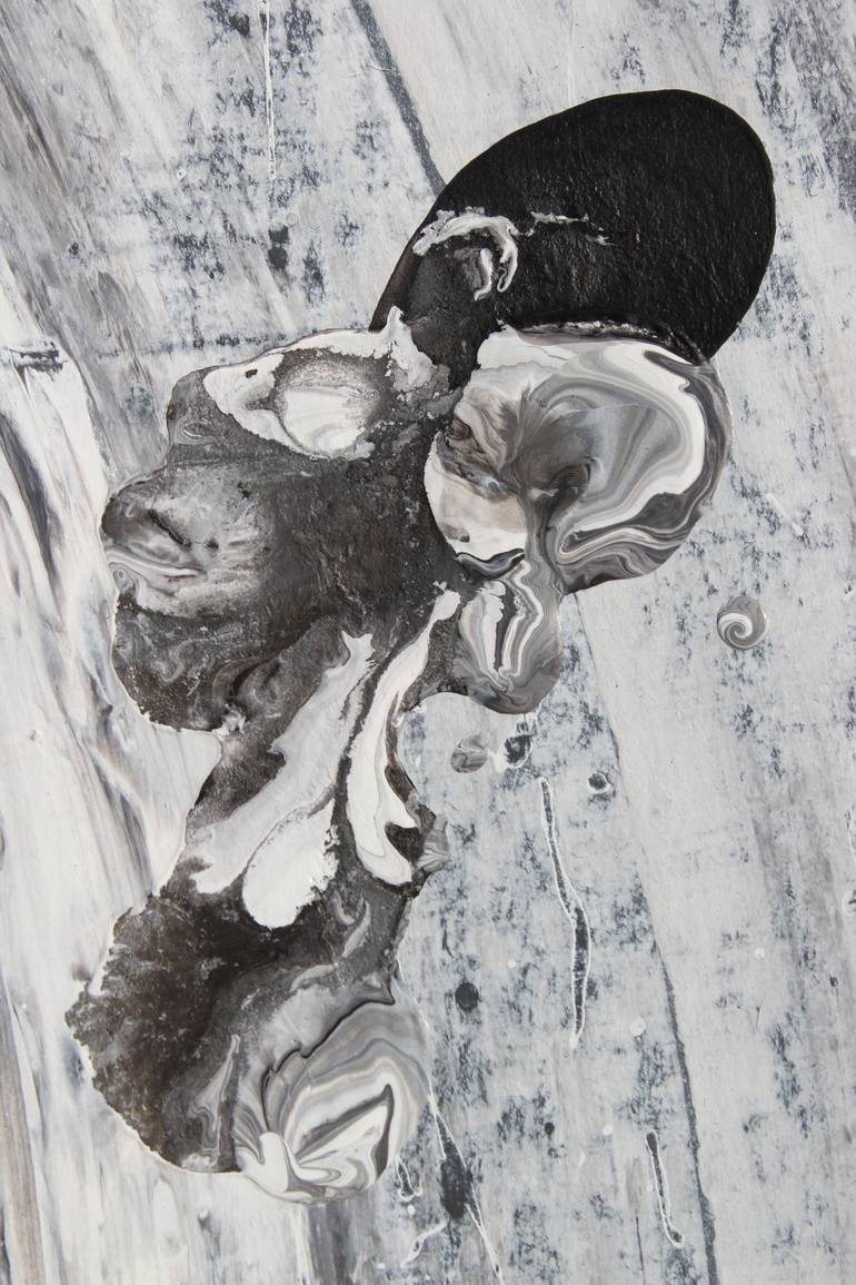 Original Conceptual Abstract Painting by Myron Kataran
