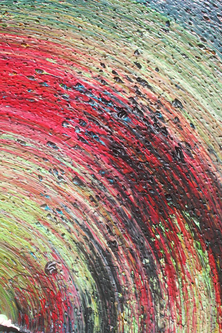 Original Conceptual Abstract Painting by Myron Kataran