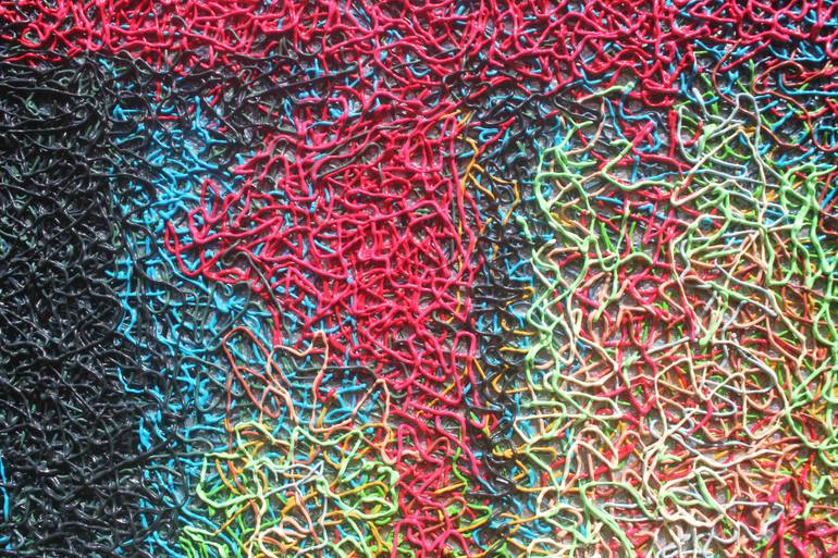Original Conceptual Abstract Painting by Myron Kataran