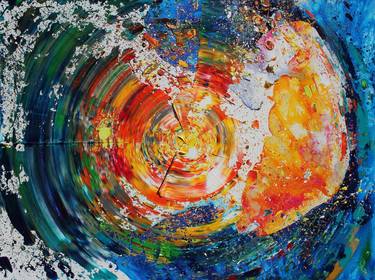 Print of Abstract Expressionism Fantasy Paintings by Myron Kataran