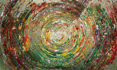 Original Abstract Expressionism Fantasy Paintings by Myron Kataran