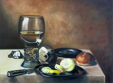 Original Photorealism Still Life Paintings by Monica Mihali