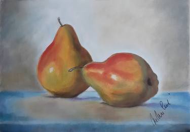 Pears Still life - reinterpretation unknown artist thumb