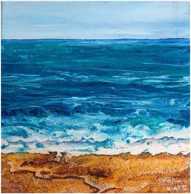 Print of Beach Paintings by Martha Blaszak-Just
