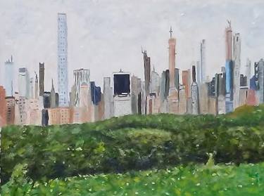 Original Architecture Painting by William Brown