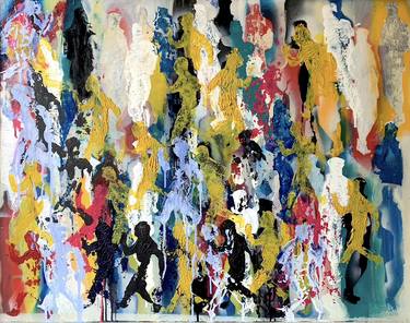 Original Abstract Paintings by Paolo Amoretti