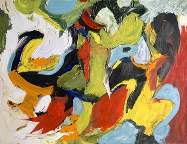 Original Abstract Expressionism Abstract Paintings by Paolo Amoretti