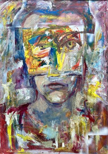 Original Expressionism People Paintings by Paolo Amoretti