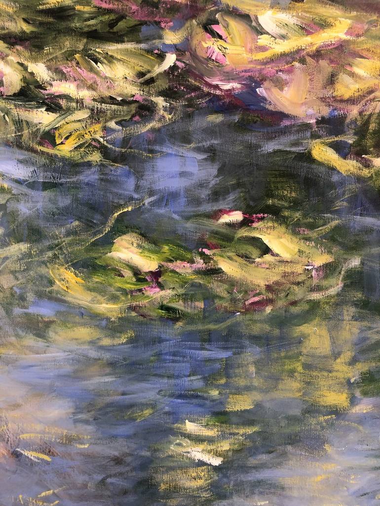 Original Impressionism Nature Painting by Bjørnar Aaslund