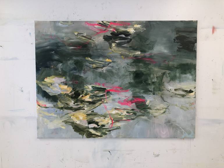 Original Abstract Painting by Bjørnar Aaslund