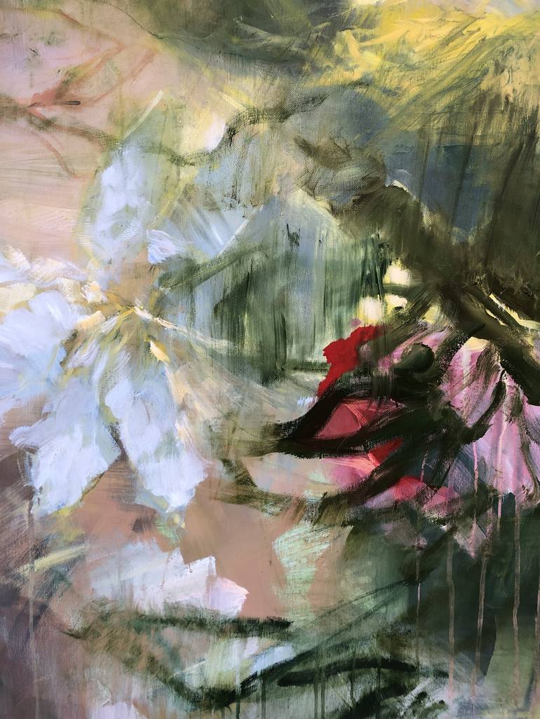 Original Contemporary Floral Painting by Bjørnar Aaslund