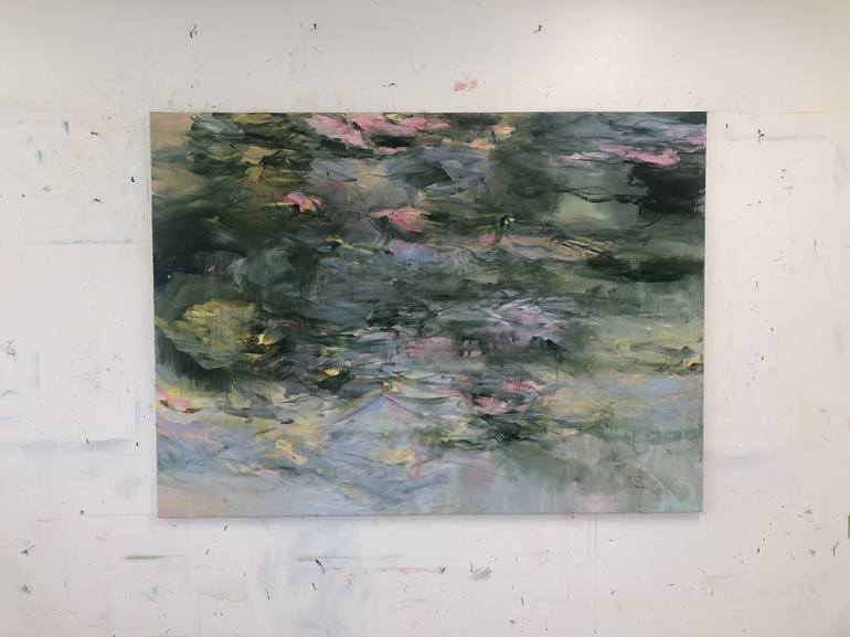 Original Impressionism Nature Painting by Bjørnar Aaslund