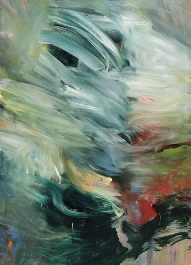 Original Abstract Expressionism Abstract Paintings by Bjørnar Aaslund