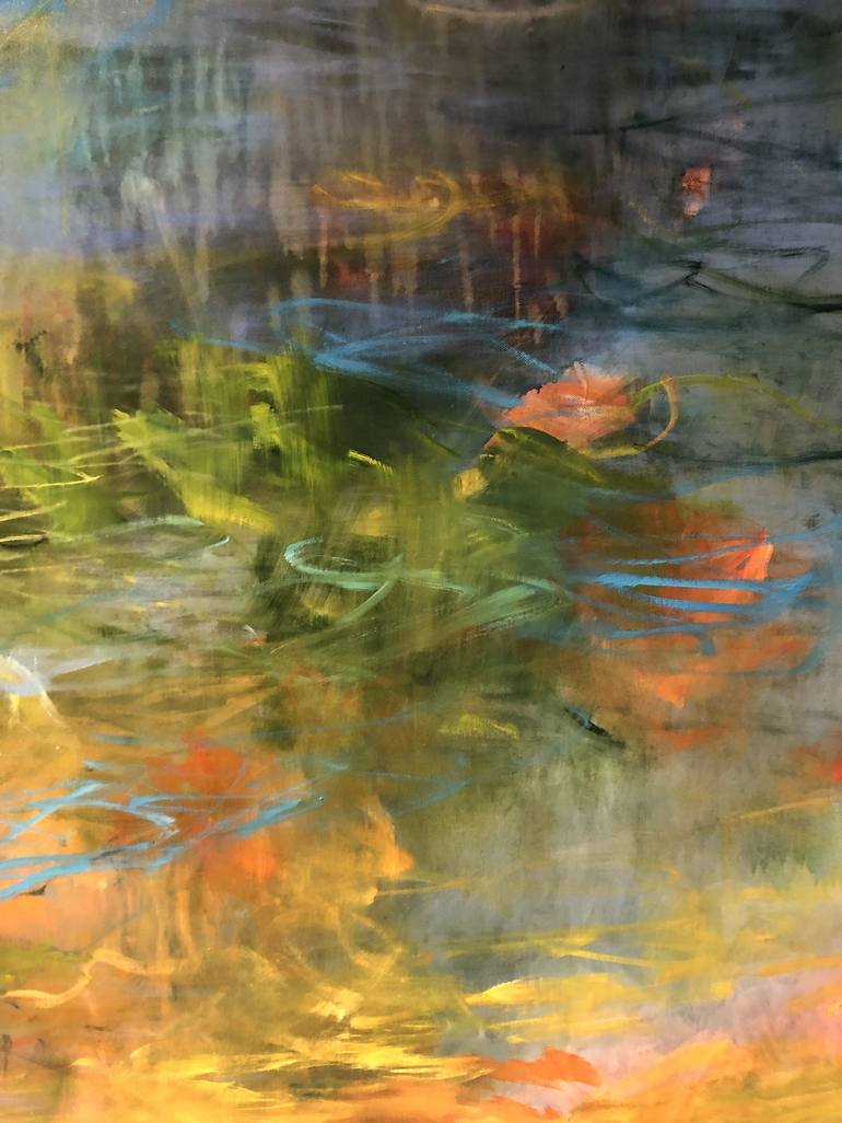 Original Impressionism Nature Painting by Bjørnar Aaslund