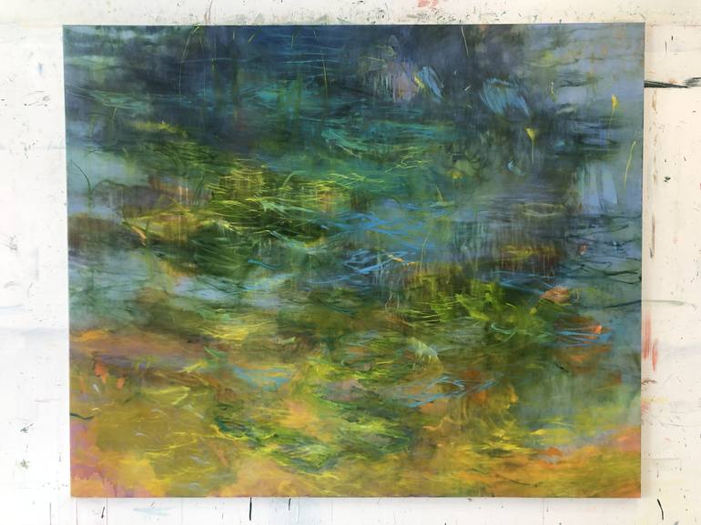 Original Impressionism Nature Painting by Bjørnar Aaslund