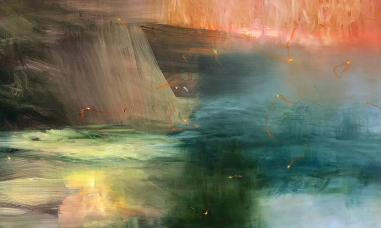 Original Contemporary Landscape Painting by Bjørnar Aaslund