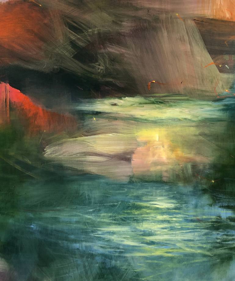 Original Contemporary Landscape Painting by Bjørnar Aaslund