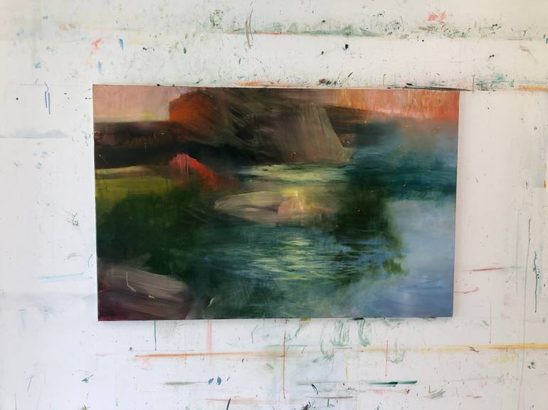 Original Contemporary Landscape Painting by Bjørnar Aaslund