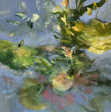 Original Abstract Expressionism Abstract Painting by Bjørnar Aaslund