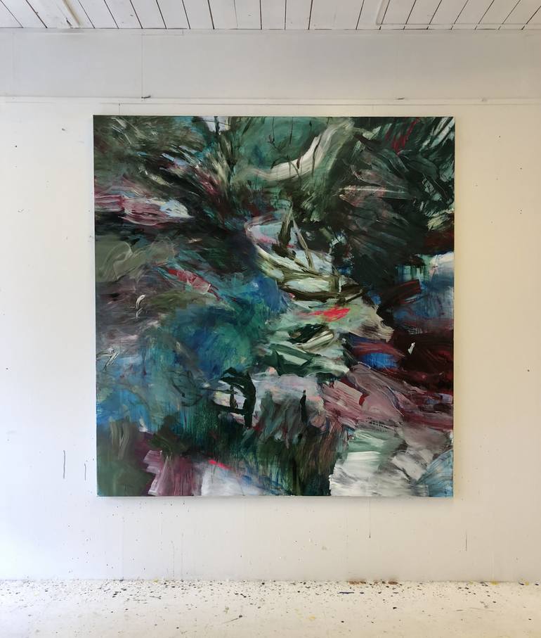 Original Abstract Painting by Bjørnar Aaslund