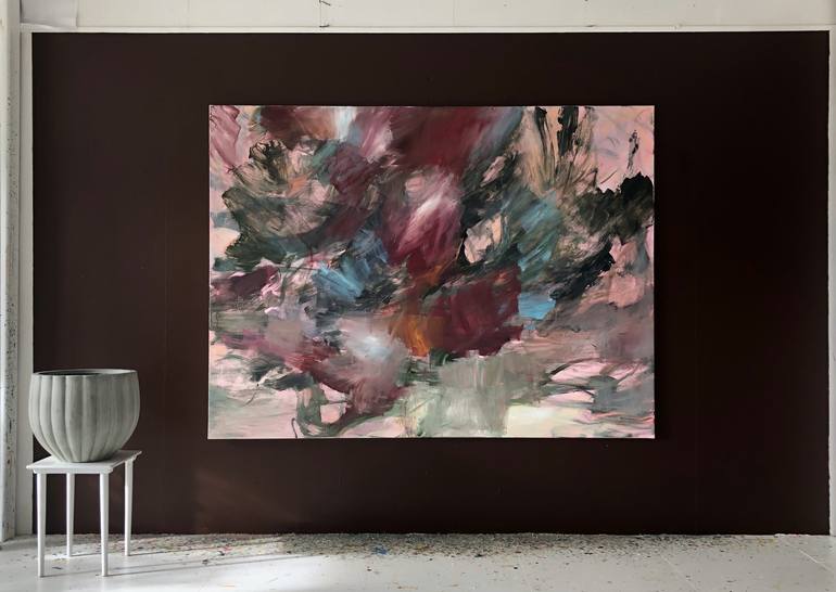 Original Abstract Painting by Bjørnar Aaslund