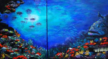 Original Fish Paintings by Karlijn Surminski