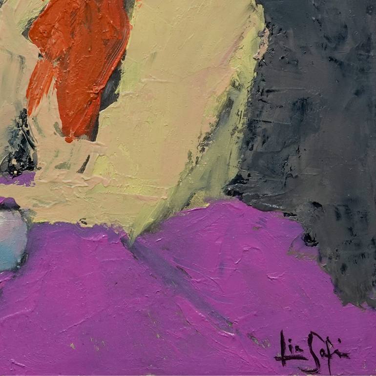 Original Conceptual People Painting by Lisa Sofia