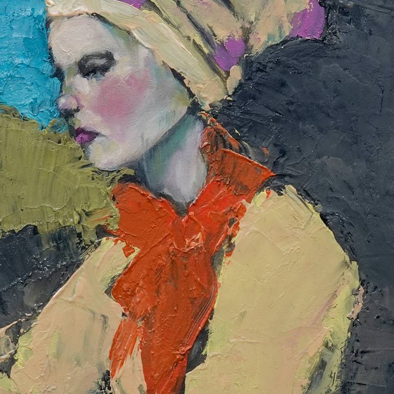 Original Conceptual People Painting by Lisa Sofia