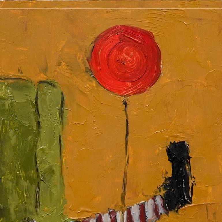 Original Conceptual People Painting by Lisa Sofia