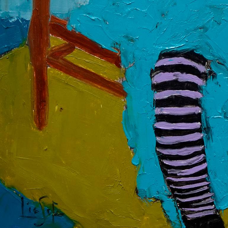 Original Conceptual People Painting by Lisa Sofia