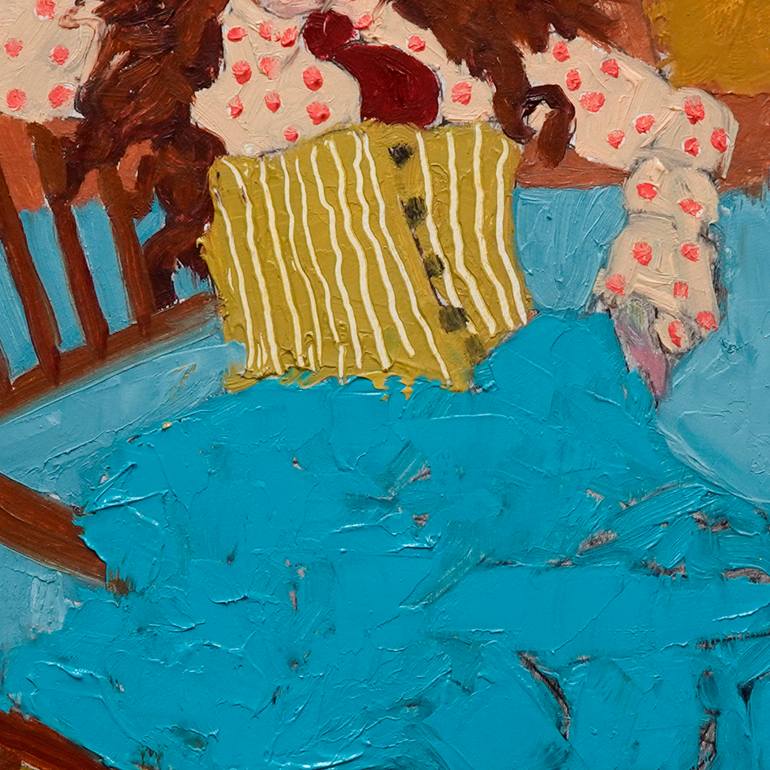 Original Conceptual People Painting by Lisa Sofia