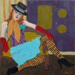 Clowning Around XVII by Lisa Sofia