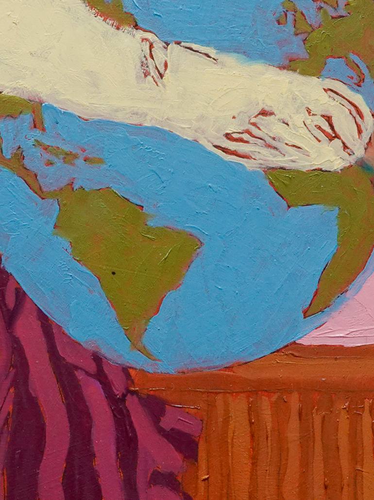 Original Art Deco Women Painting by Lisa Sofia