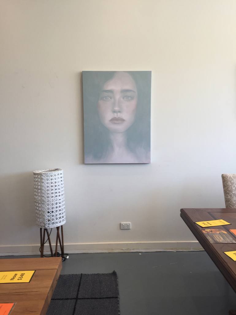 Original Portrait Painting by Amelia Millard