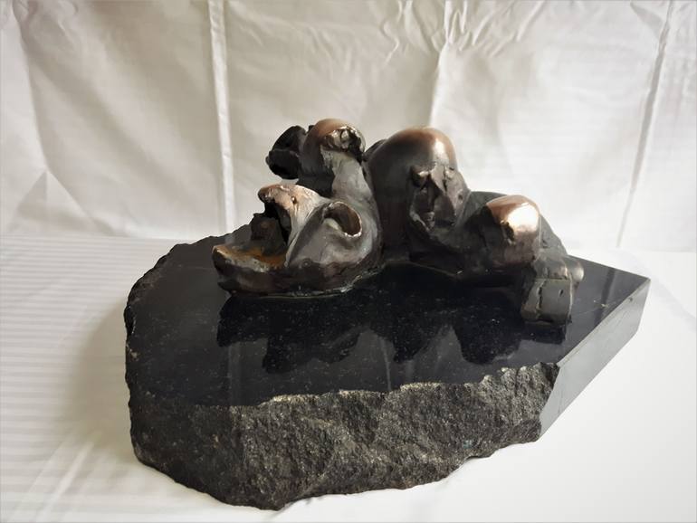 Original Abstract Animal Sculpture by Gediminas Staskauskas