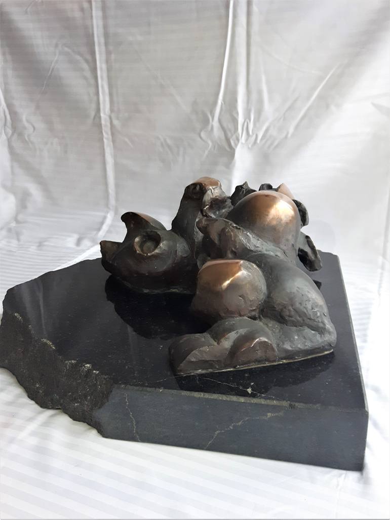 Original Abstract Animal Sculpture by Gediminas Staskauskas