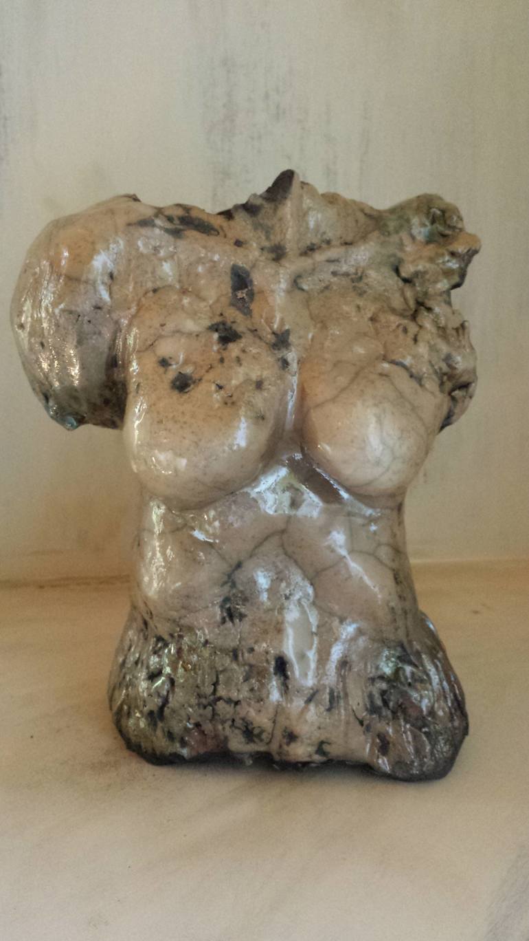 Original Expressionism Body Sculpture by Mieke Blees