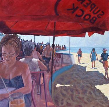 Saatchi Art Artist David Harrison; Paintings, “'Beach Bar'” #art