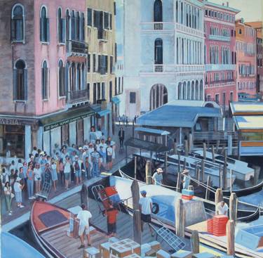 ' September morning 2023 by the Rialto Bridge Venice ' thumb