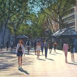'Tourists La Rambla,Barcelona' by David Harrison