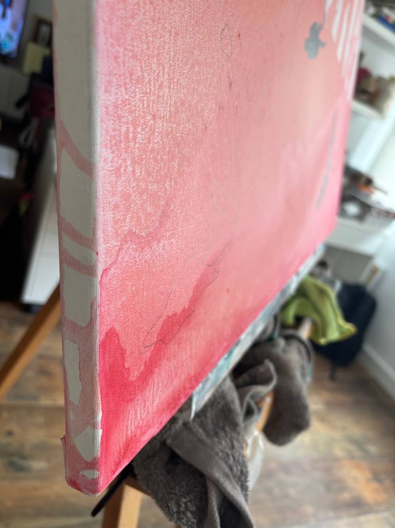 Original Conceptual People Painting by Martta Garcia