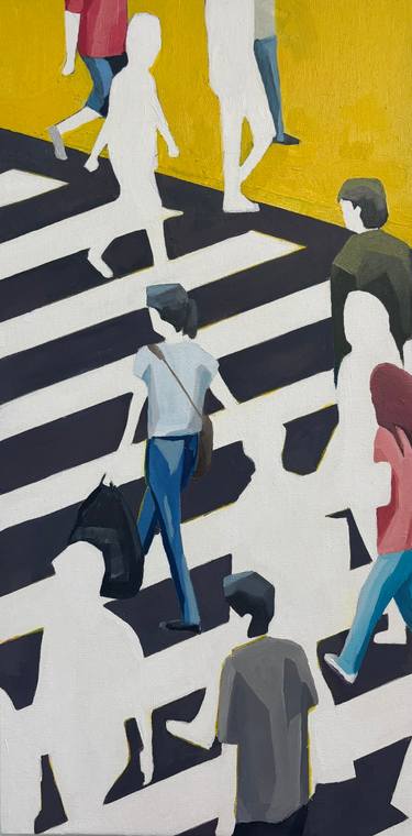 Original Conceptual People Paintings by Martta Garcia